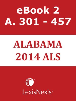 cover image of Michie's Alabama Code: Advance Legislative Service